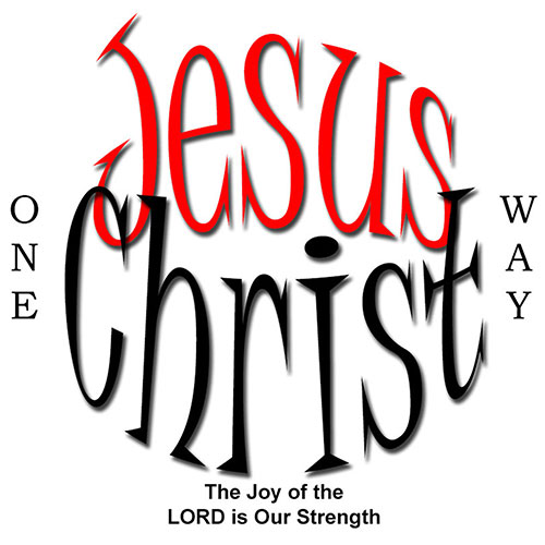 'Jesus Chriost - One Way' design
