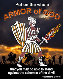 'Armor of God' Poster Design 'Armor of God' Poster Design
