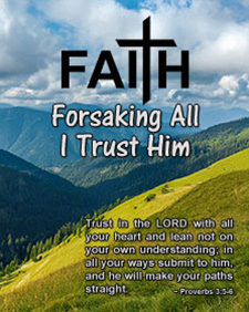 'FAITH 01' Poster Design