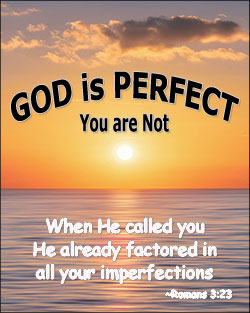 'God is Perfect' Poster Design 'God is Perfect' Poster Design