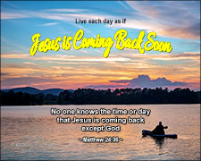 'Jesus is Coming Back Soon' Poster Design 'Jesus is Coming Back Soon' Poster Design