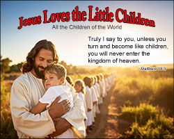'Jesus Loves the Little Children' Poster Design 'Jesus Loves the Little Children' Poster Design