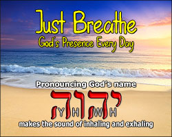 'Just Breathe' Poster Design 'Just Breathe' Poster Design