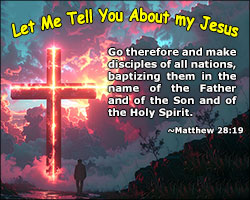 'Let Me Tell You About My Jesus #1' Poster Design 'Let Me Tell You About My Jesus #1' Poster Design