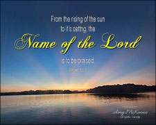 'Naame of the Lord' Poster Design 'Naame of the Lord' Poster Design