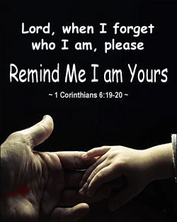 'Remind Me I Am Yours' Poster Design