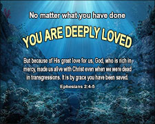'You Are Deeply Loved' Poster Design 'You Are Deeply Loved' Poster Design