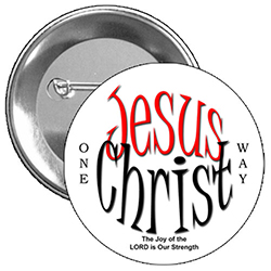 'Jesus Chriost - One Way' design