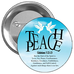'Teach Peace - Design #3' design